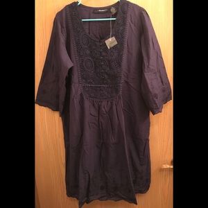 Denim 24/7 Midnight Navy Cotton Shift Dress